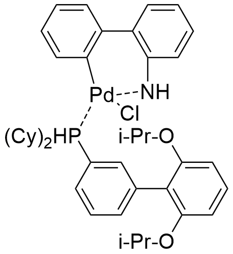 氯(2-二環(huán)己基膦基-2',6'-二-異丙氧基-1,1'-聯(lián)苯基)(2-氨基-1,1'-聯(lián)苯-2-基)鈀(II)